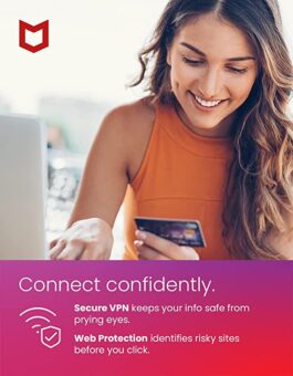 McAfee Total Protection 2022 | Unlimited Devices | Antivirus Internet Security Software | VPN, Password Manager & Parental Controls | 1 Year Subscription | Key Card